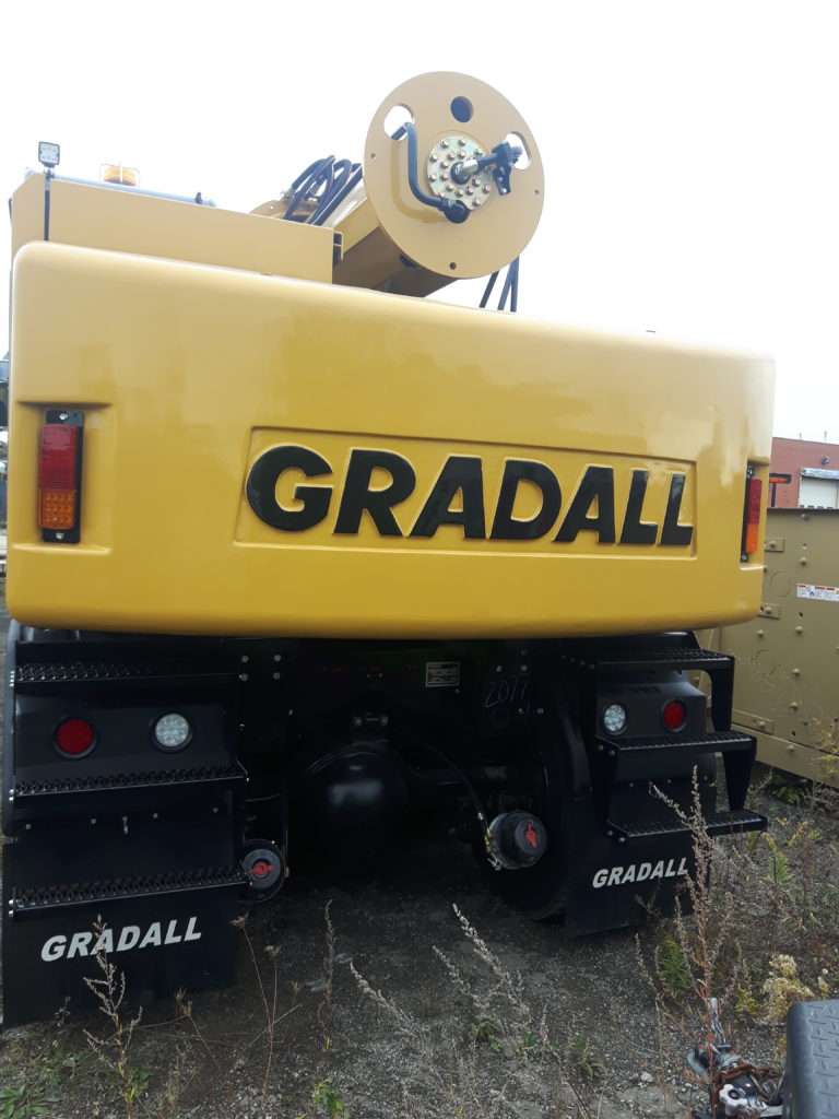 2024 GRADALL XL 4100V Highway Speed Wheeled Excavator – 001460 - Astec - Amaco