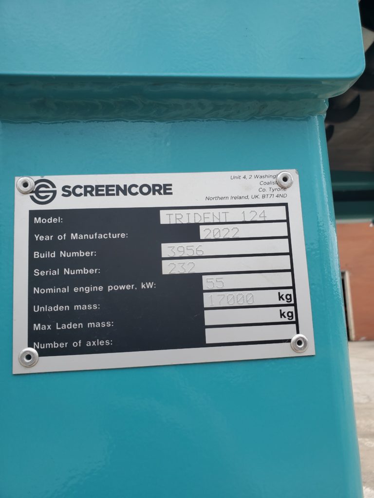 2022 Screencore Trident 124 Track Scalper Screening Plant – 001264 - Screencore - Amaco